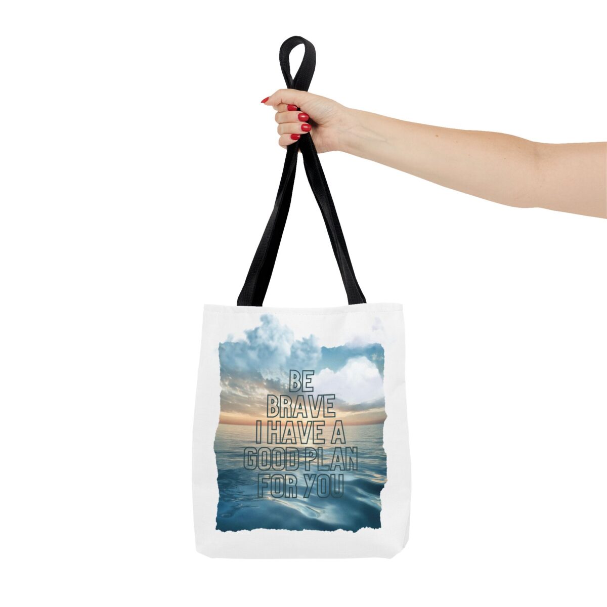 Be brave Tote Bag (AOP) - Image 4