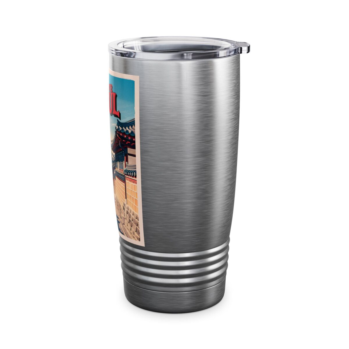 I love Seoul vintage Ringneck Tumbler, 20oz - Image 4