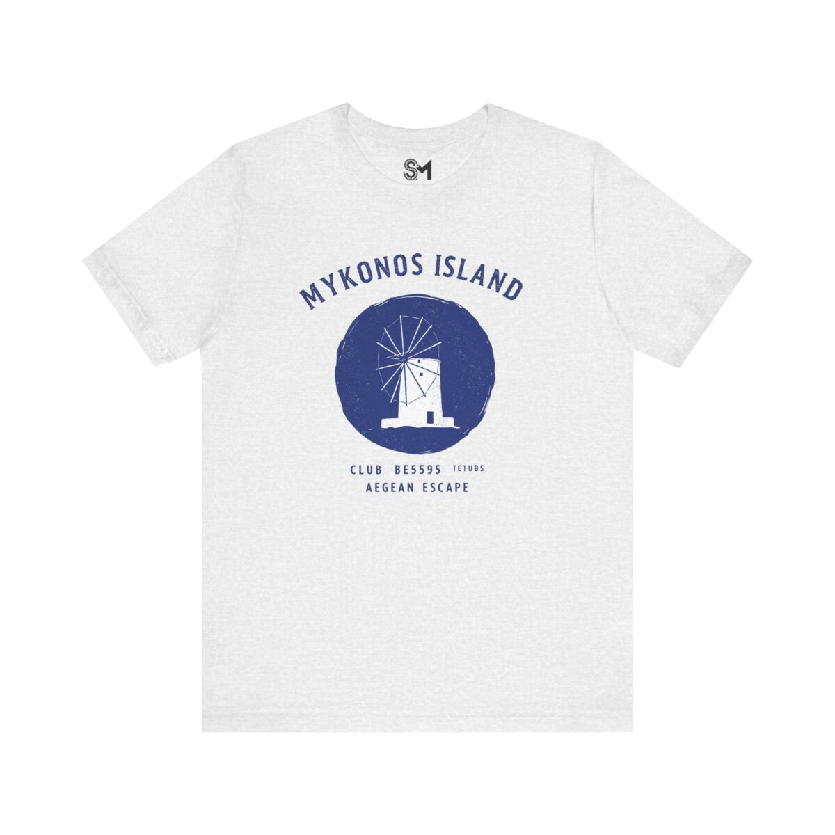 Mykonos Island Unisex Jersey Short Sleeve Tee - Image 5