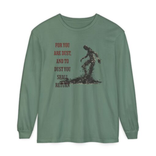 Return to soil Unisex Garment-dyed Long Sleeve T-Shirt - Image 29