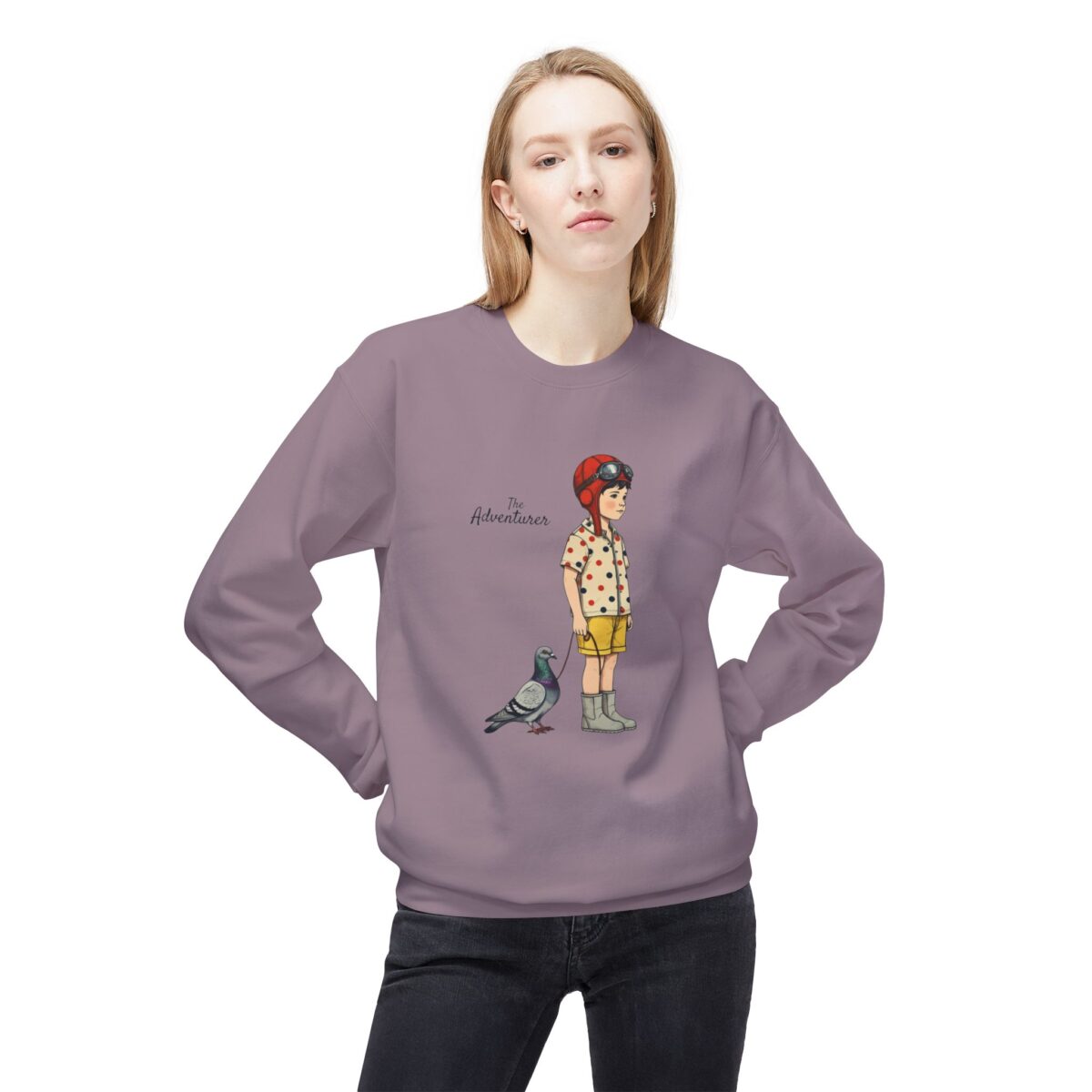 The adventurer Unisex Midweight Softstyle Fleece Crewneck Sweatshirt - Image 23