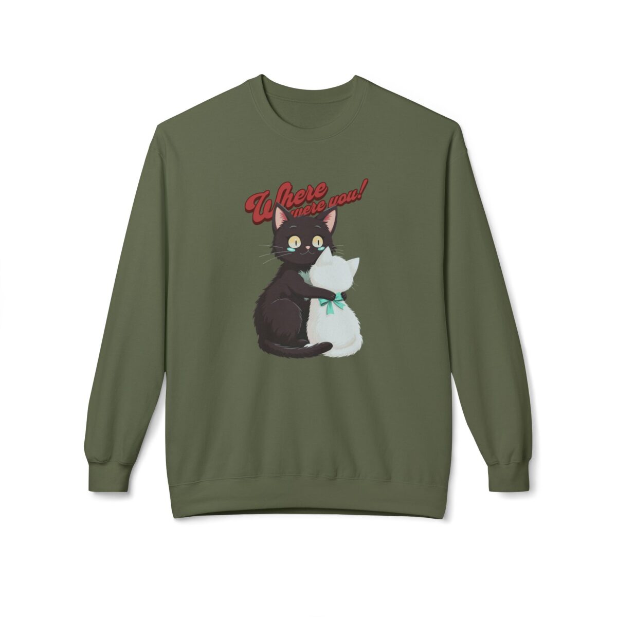 Where were you Unisex Midweight Softstyle Fleece Crewneck Sweatshirt - Image 9