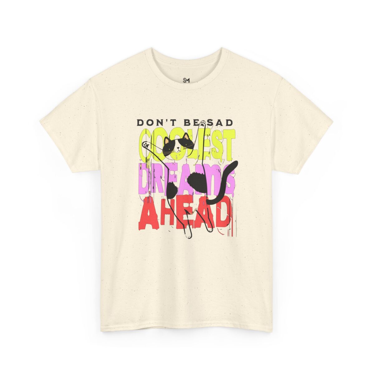 Don't be sad Unisex Heavy Cotton Tee - Image 15