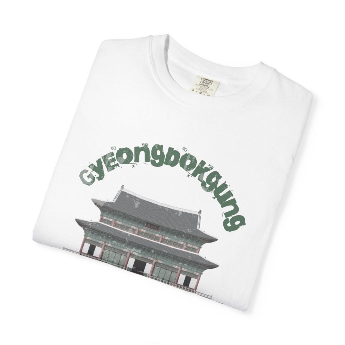 Gyeongbokgung Geunjeongjeonjeon Unisex Garment-Dyed T-shirt - Image 3