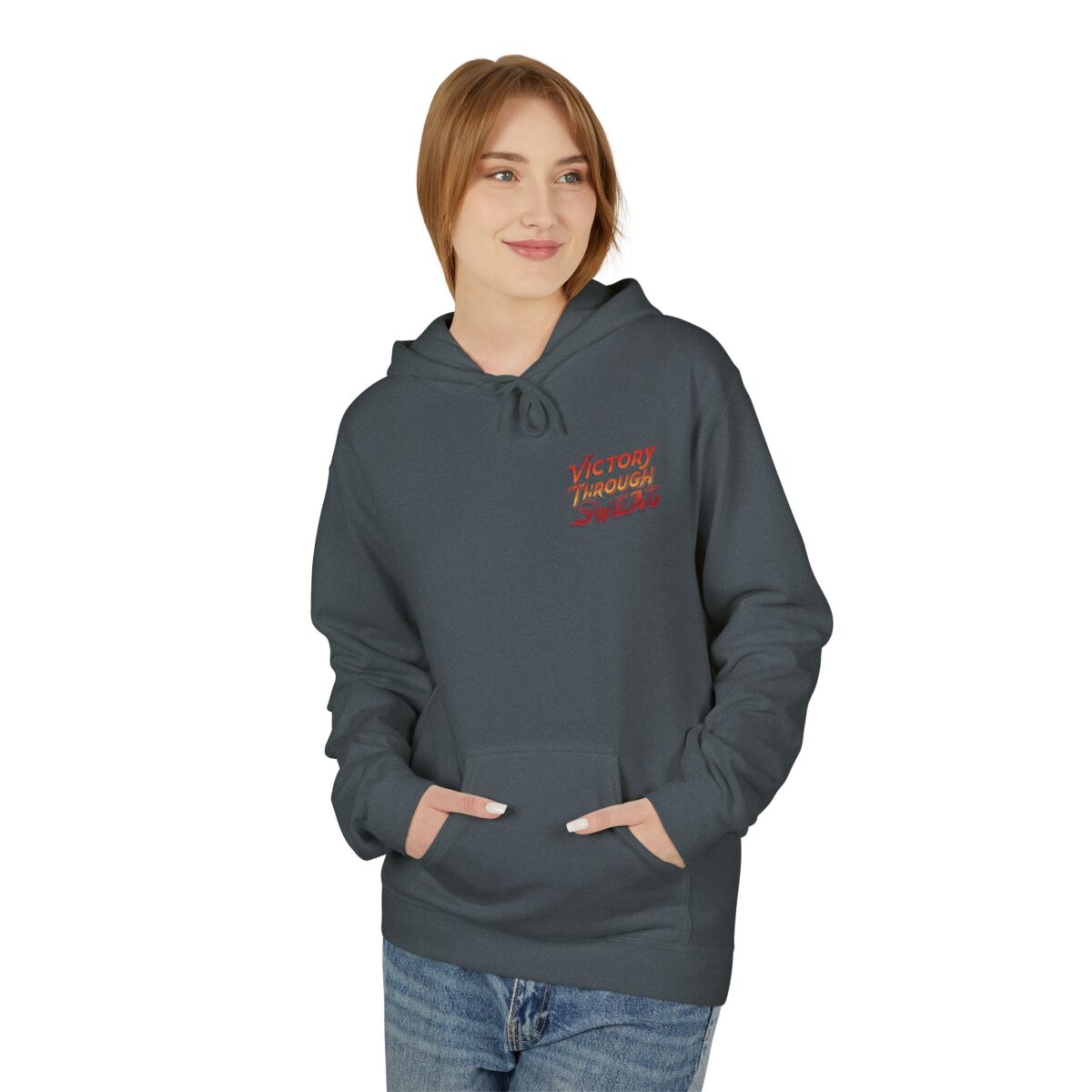 Victory through sweats Unisex Midweight Softstyle Fleece Hoodie - Image 27
