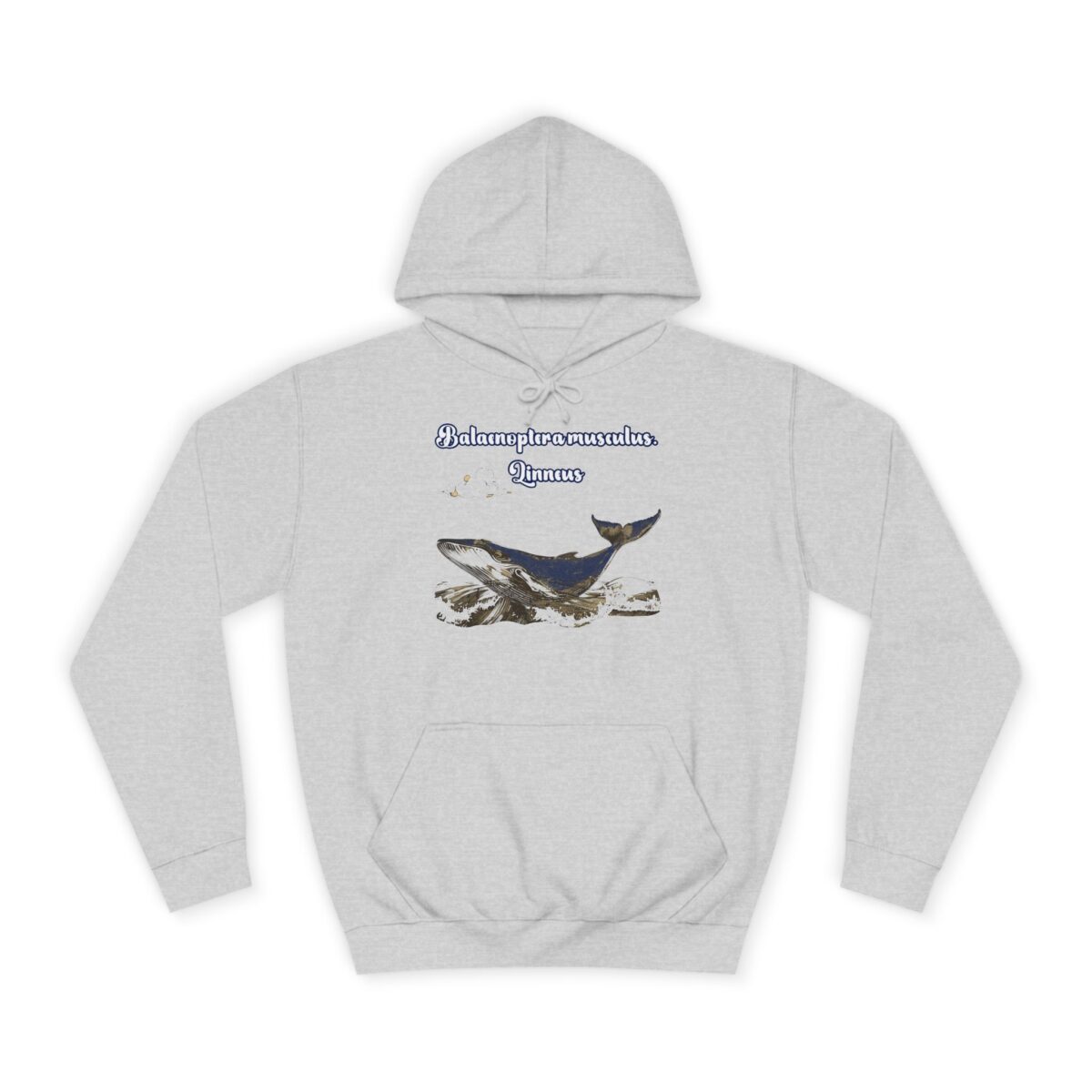 Blue Whale Unisex College Hoodie - Image 5