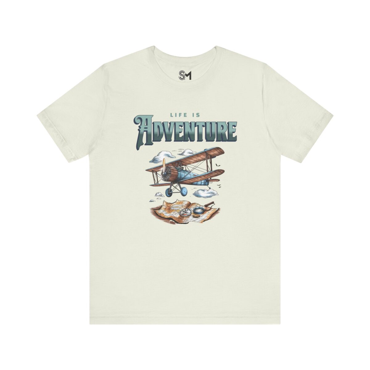 Life is adventure Unisex Jersey Short Sleeve Tee - Image 9