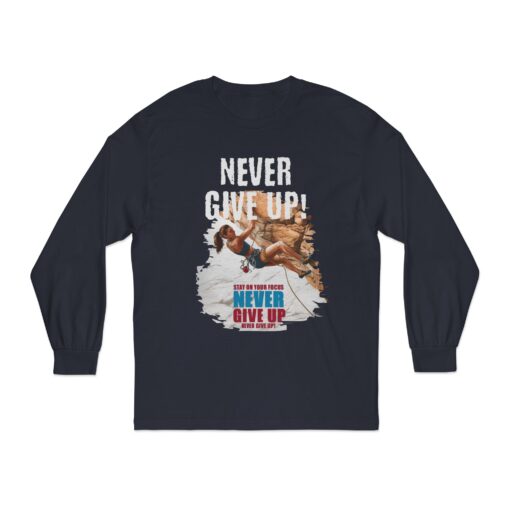Stay on your focus Unisex Classic Long Sleeve T-Shirt - Image 5