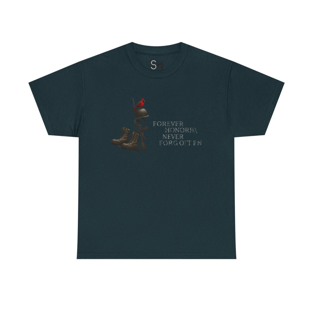 Forever honored, never forgotten Unisex Heavy Cotton Tee - Image 13
