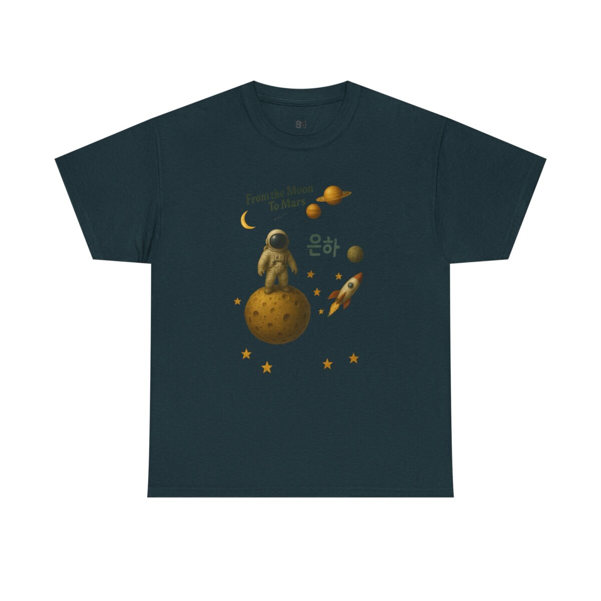 Astronaut Adventure Unisex Heavy Cotton Tee - Space Exploration Tee - Image 5