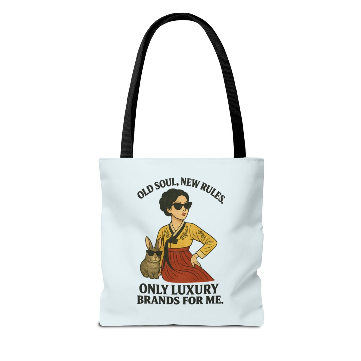 Luxury Vibes Tote Bag | Old Soul, New Rules Design - Image 2