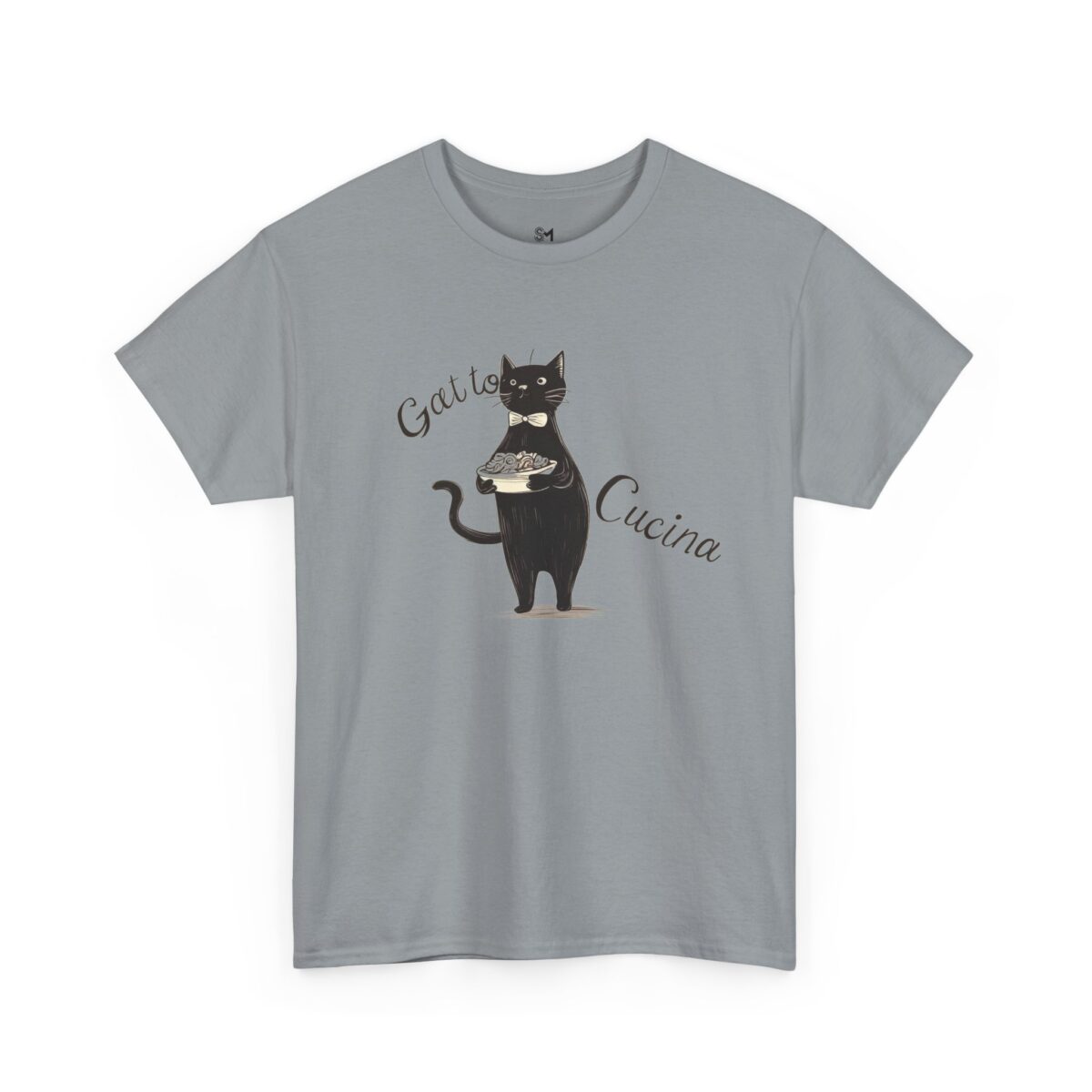 Gatto e Cucina Unisex Heavy Cotton Tee - Image 11