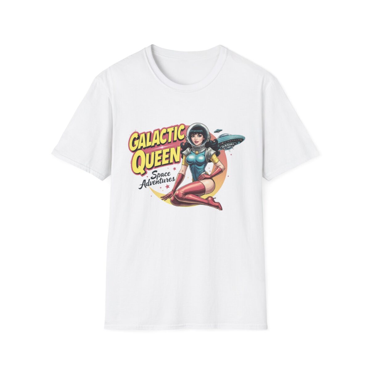 Galactic Queen Graphic T-Shirt – Fun Space Adventures for Cosmic Dreamers
