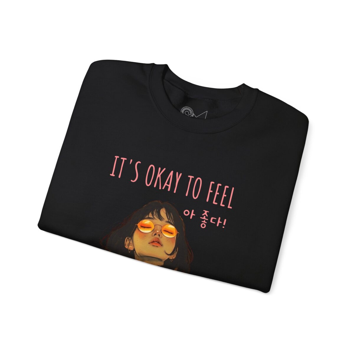 It's OK to feel Unisex Heavy Blend™ Crewneck Sweatshirt - Image 7