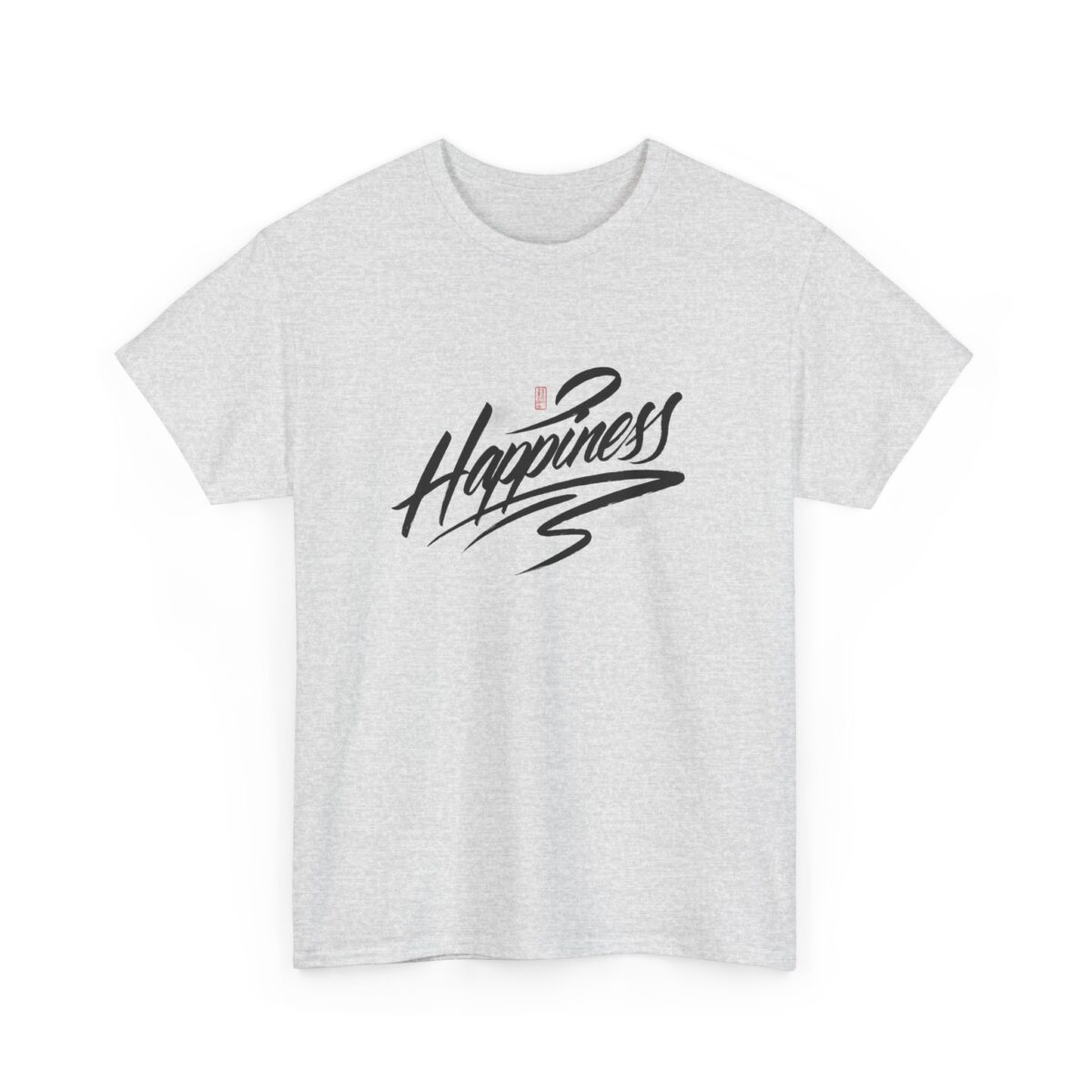 Happiness Unisex Heavy Cotton Tee - Comfortable Daily Wear - Image 7