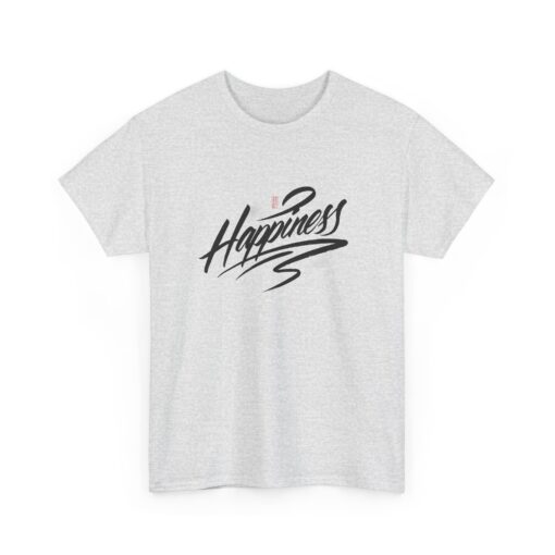 Happiness Unisex Heavy Cotton Tee - Comfortable Daily Wear - Image 7