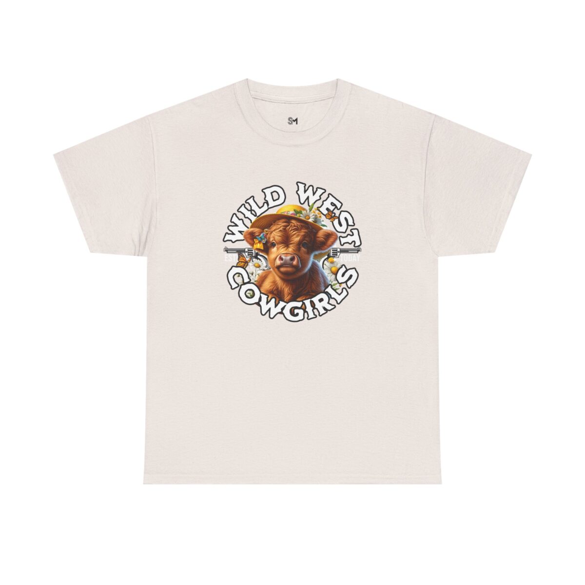 Wild west cow girls Unisex Heavy Cotton Tee - Image 13