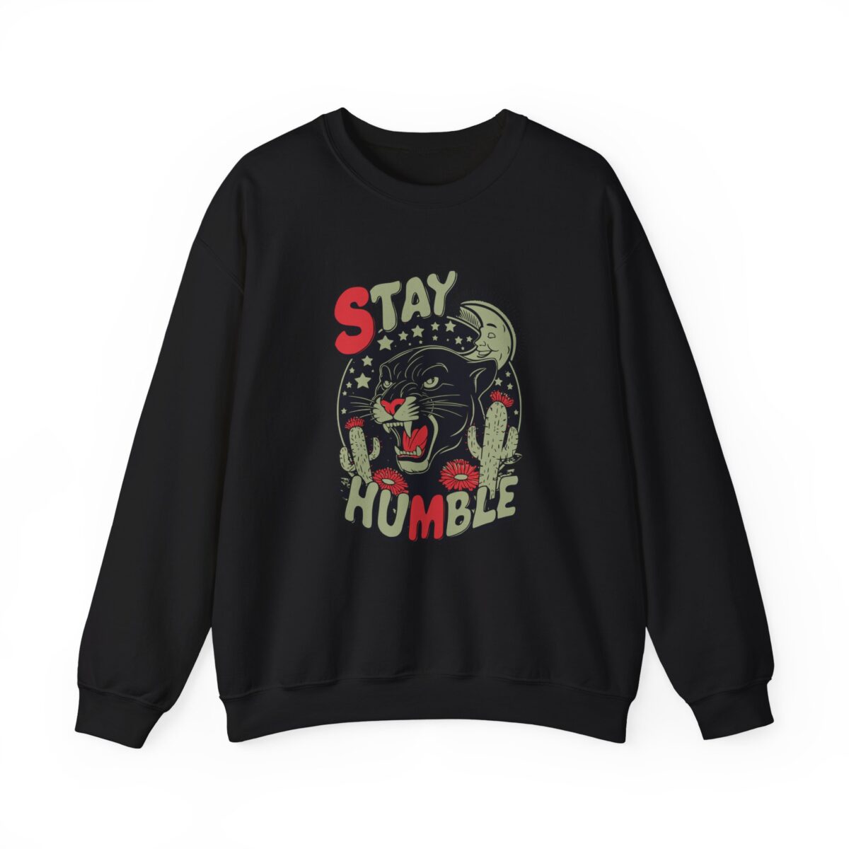 Stay humble Unisex Heavy Blend™ Crewneck Sweatshirt