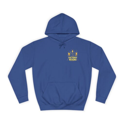 Victory reigns Unisex College Hoodie - Image 13