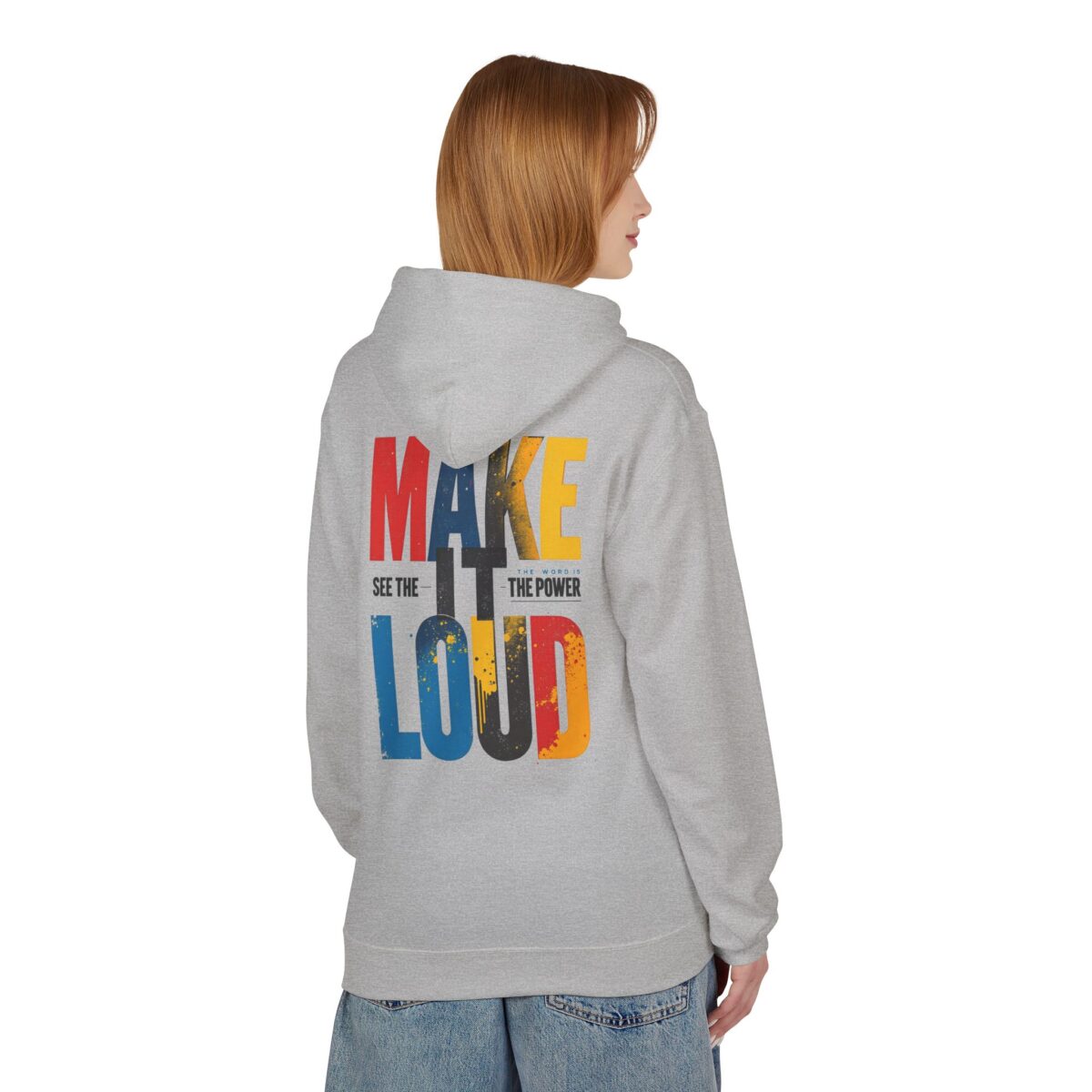 Make it Loud Unisex Midweight Softstyle Fleece Hoodie - Image 20
