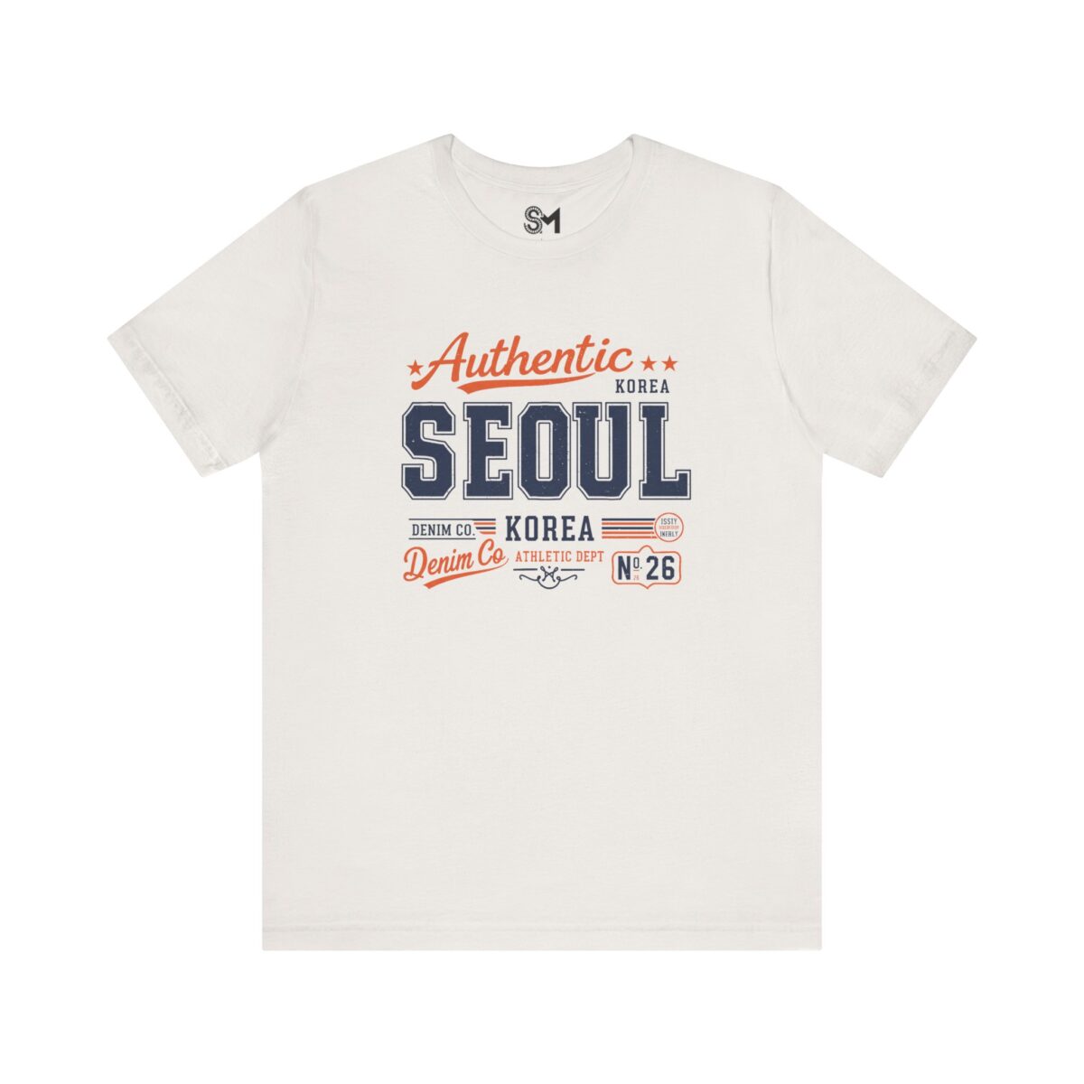SEOUL KOREA Athletic Dept. Unisex Jersey Short Sleeve Tee - Image 13