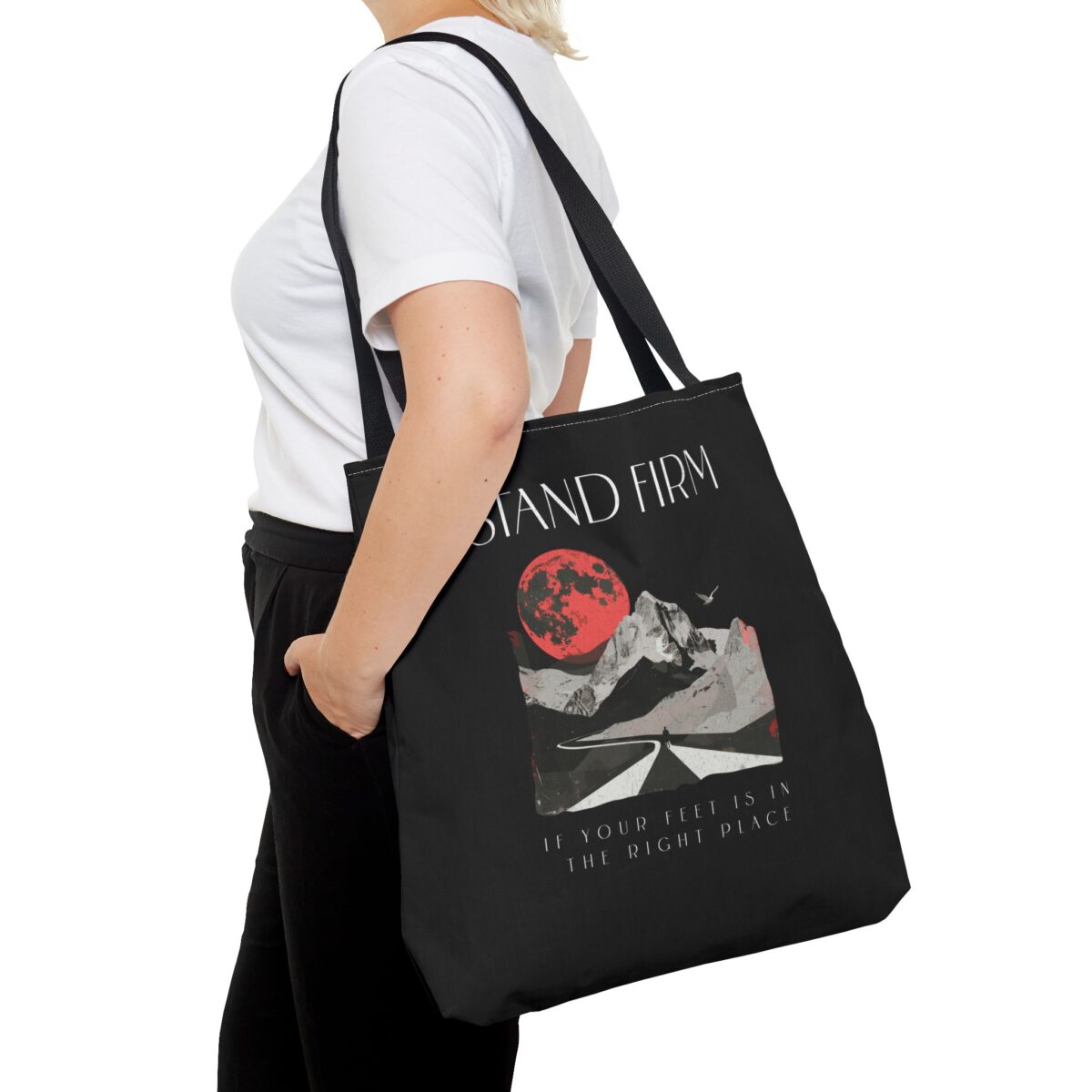Stand firm Tote Bag (AOP) - Image 12