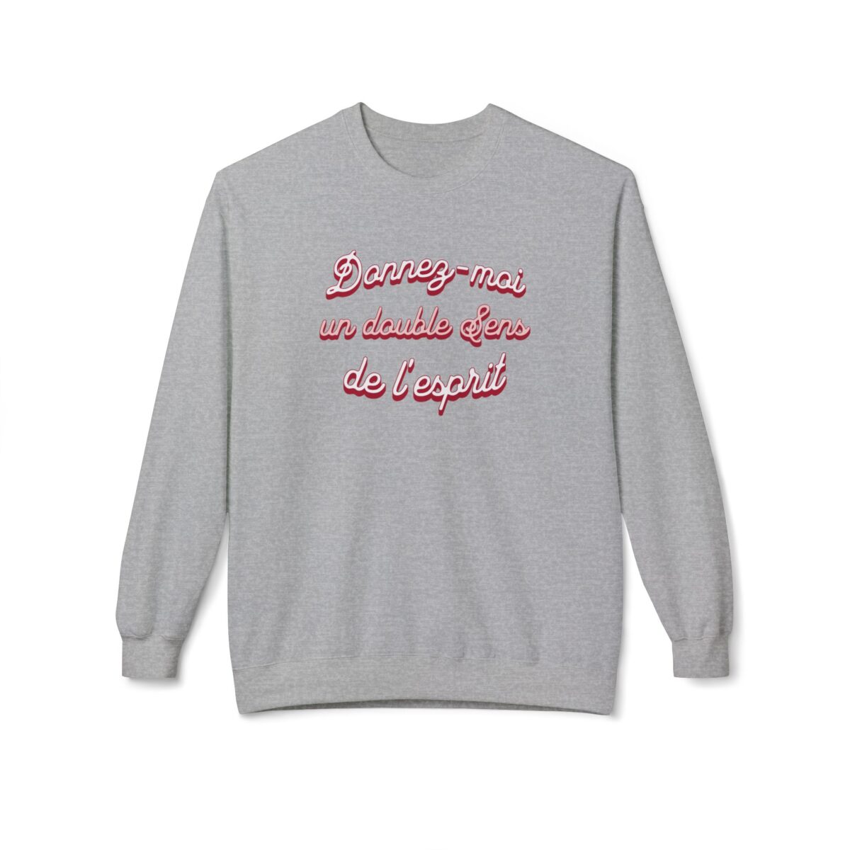 Duble portion of The Spiritual sense Unisex Midweight Softstyle Fleece Crewneck Sweatshirt - Image 9