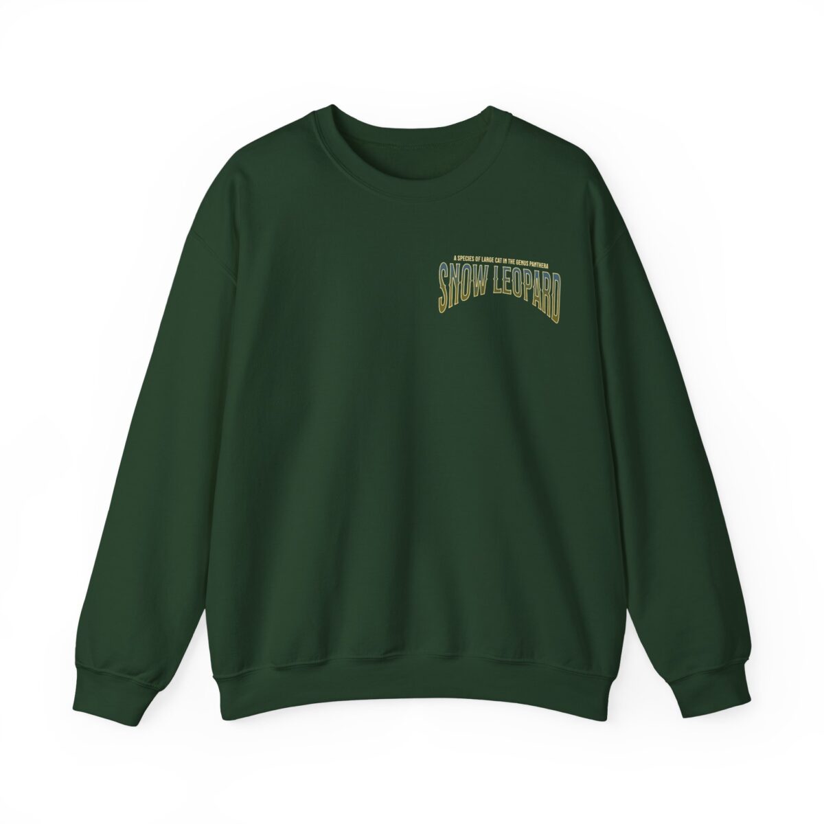 Snow leopard Unisex Heavy Blend™ Crewneck Sweatshirt - Image 9