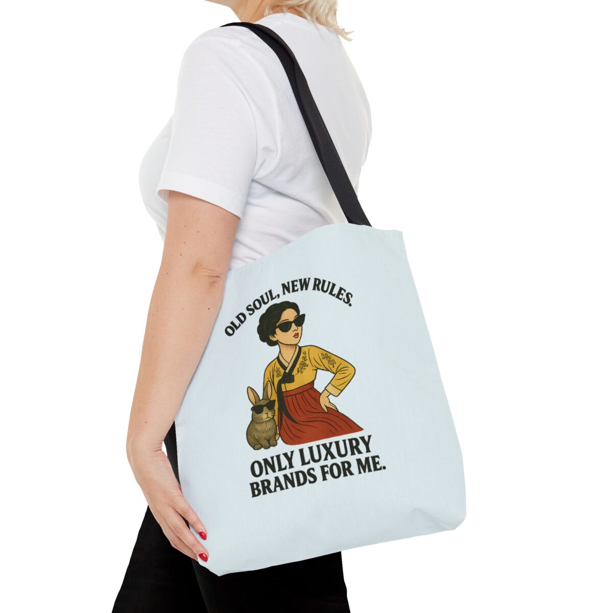 Luxury Vibes Tote Bag | Old Soul, New Rules Design - Image 8