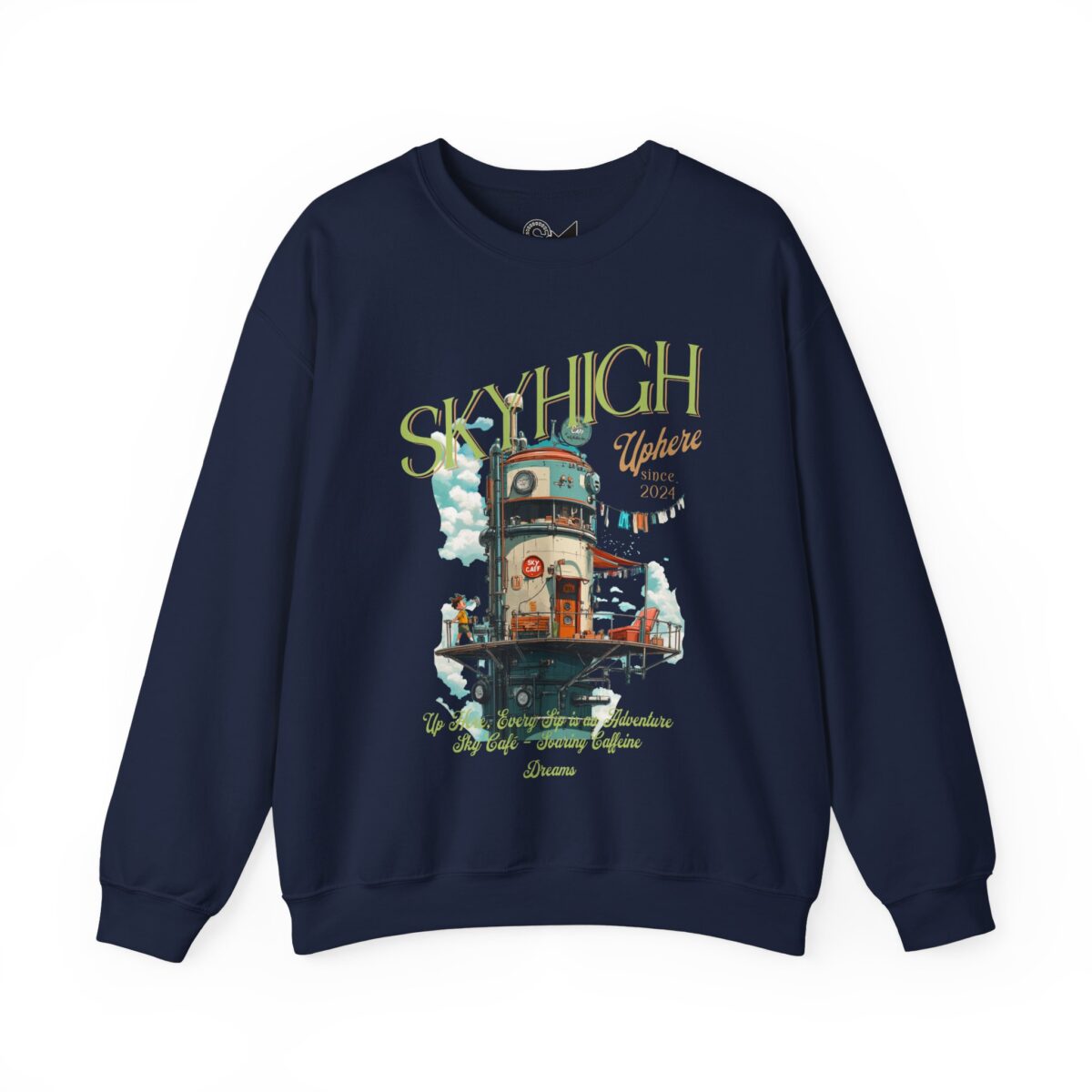 Sky high cafe Unisex Heavy Blend™ Crewneck Sweatshirt - Image 17