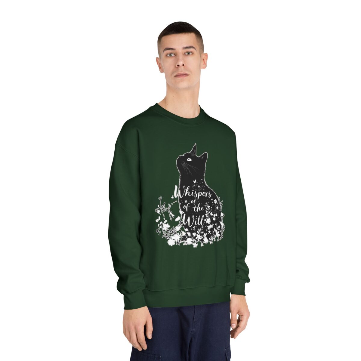 Whispers of the Wild Unisex DryBlend® Crewneck Sweatshirt - Image 12