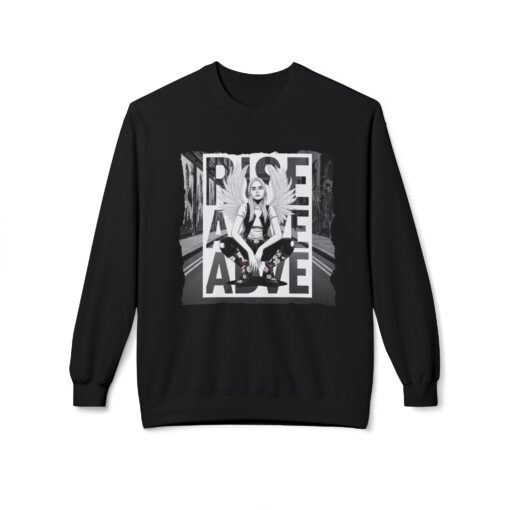 Rise Above Unisex Midweight Softstyle Fleece Crewneck Sweatshirt - Image 5