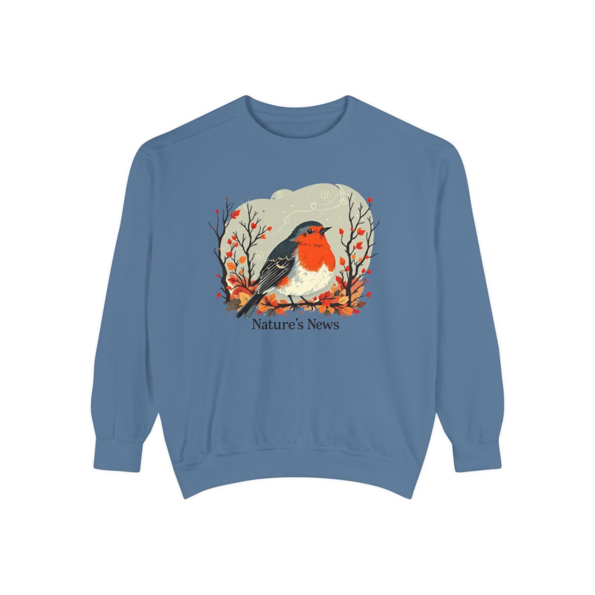 Nature’s News Unisex Garment-Dyed Sweatshirt - Image 33