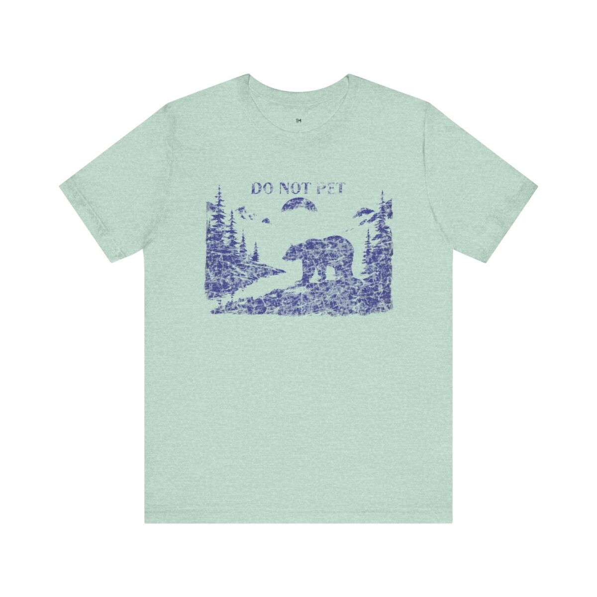 Adventure Awaits Bear Tee - Do Not Pet Graphic Unisex Jersey Short Sleeve T-Shirt - Image 17