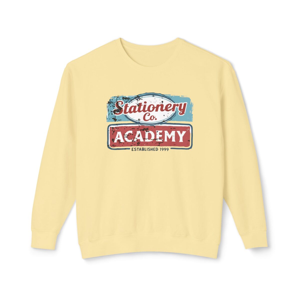 Vintage Sign Unisex Lightweight Crewneck Sweatshirt - Image 13