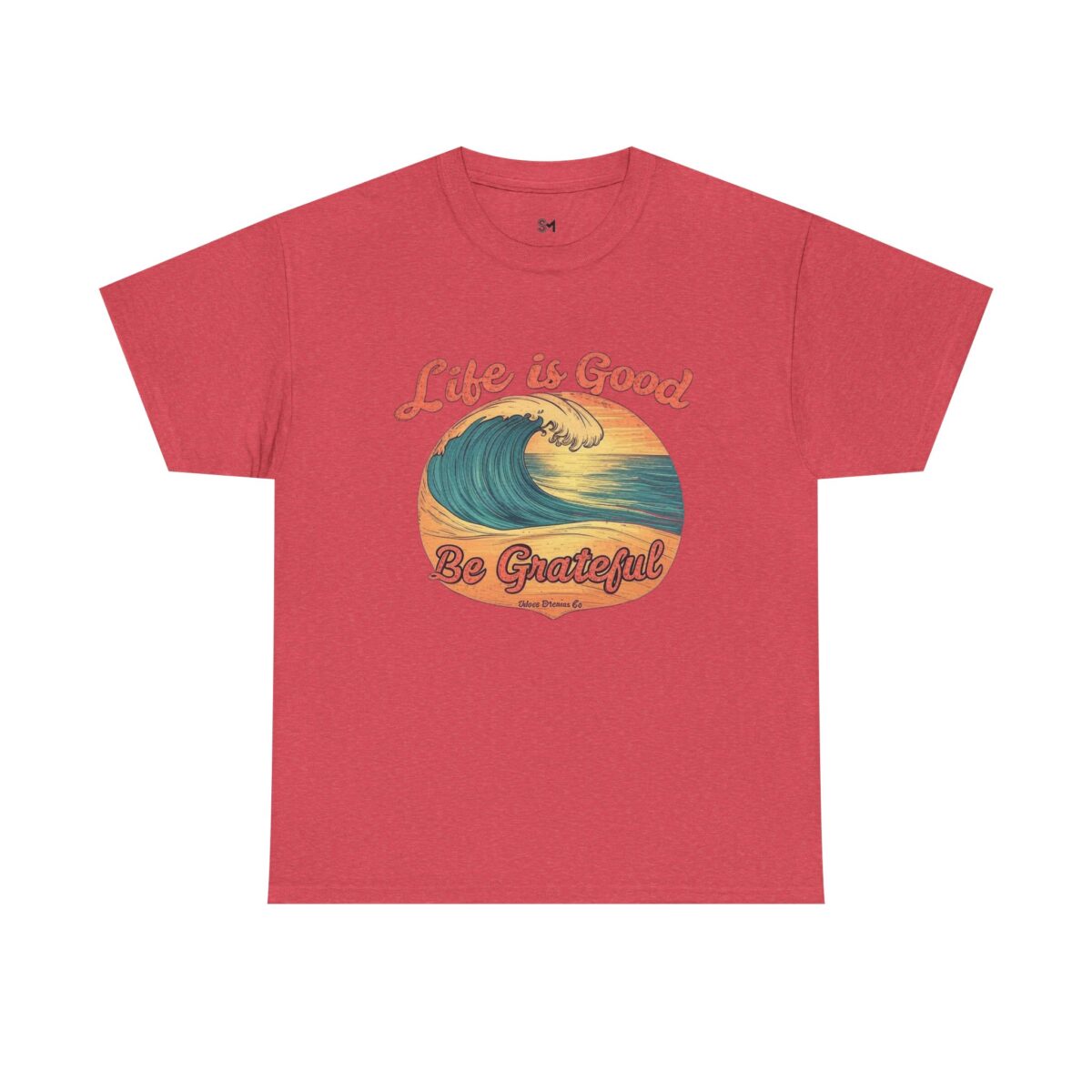 Life is good Unisex Heavy Cotton Tee - Image 41