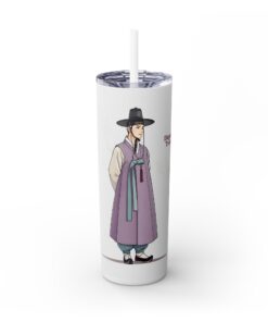 Elegance in tradition Skinny Tumbler with Straw, 20oz