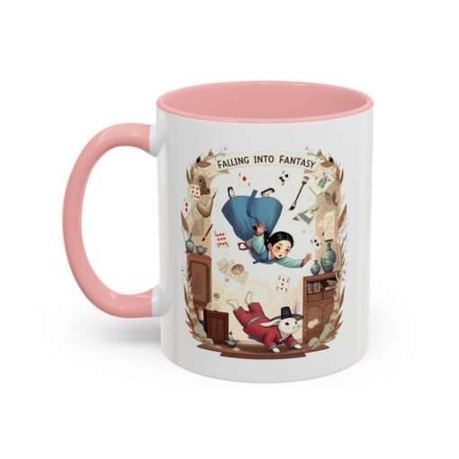Falling into fantasy Accent Coffee Mug (11, 15oz) - Image 11
