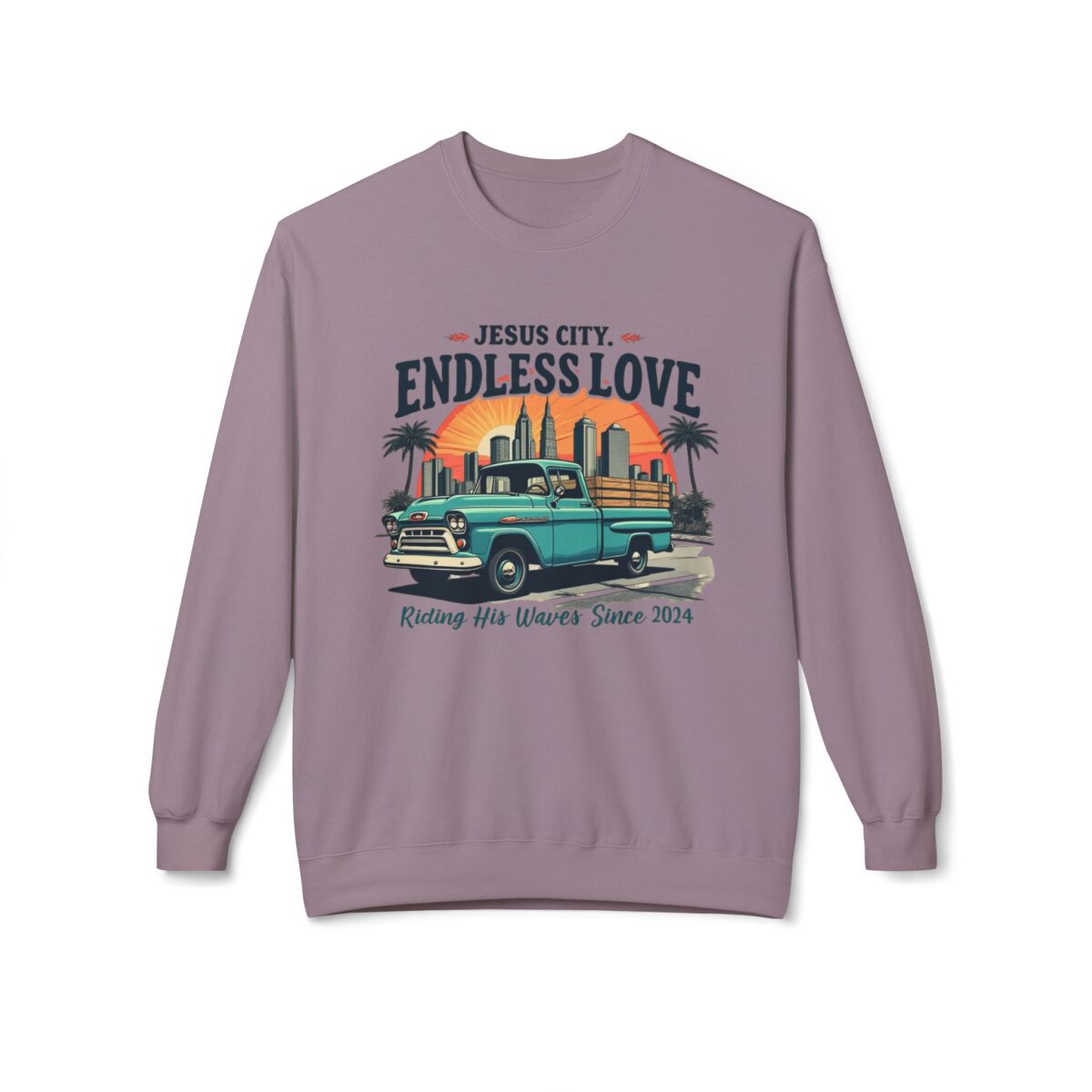 Endless love Unisex Midweight Softstyle Fleece Crewneck Sweatshirt - Image 29