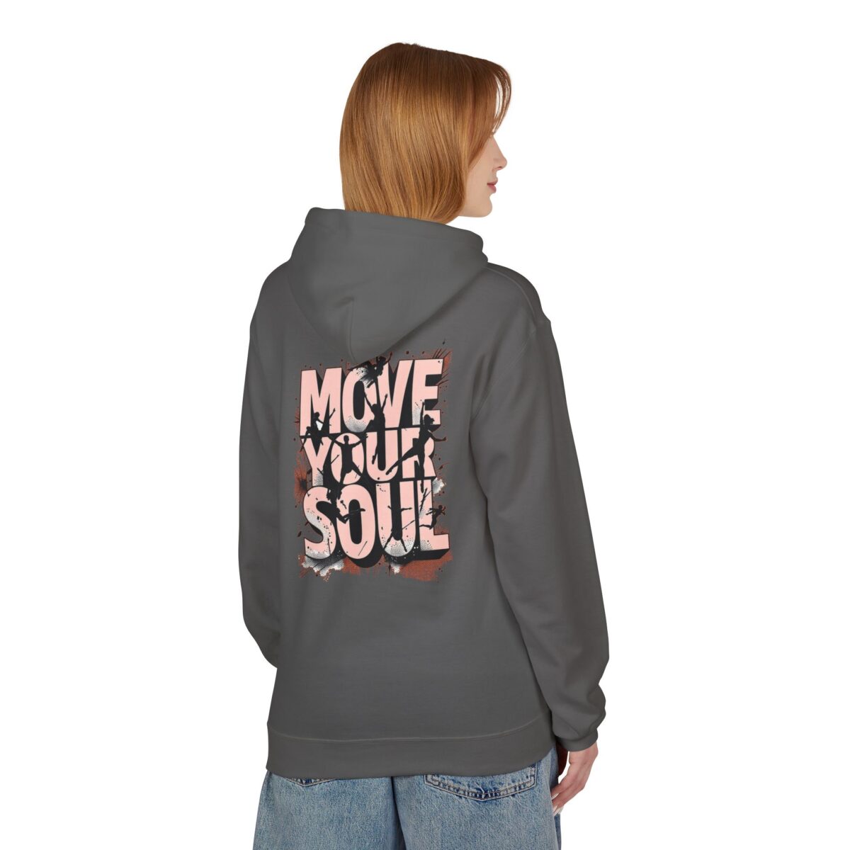 Move your soul Unisex Midweight Softstyle Fleece Hoodie - Image 8