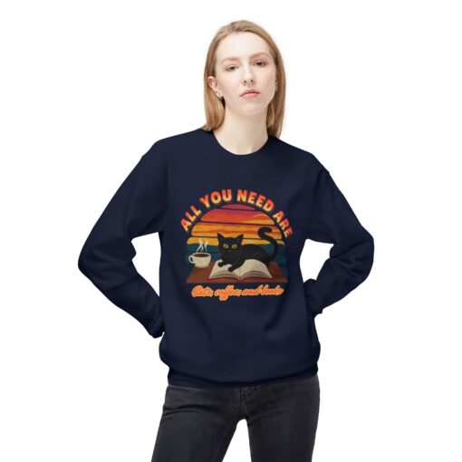 All you need are Unisex Midweight Softstyle Fleece Crewneck Sweatshirt - Image 43
