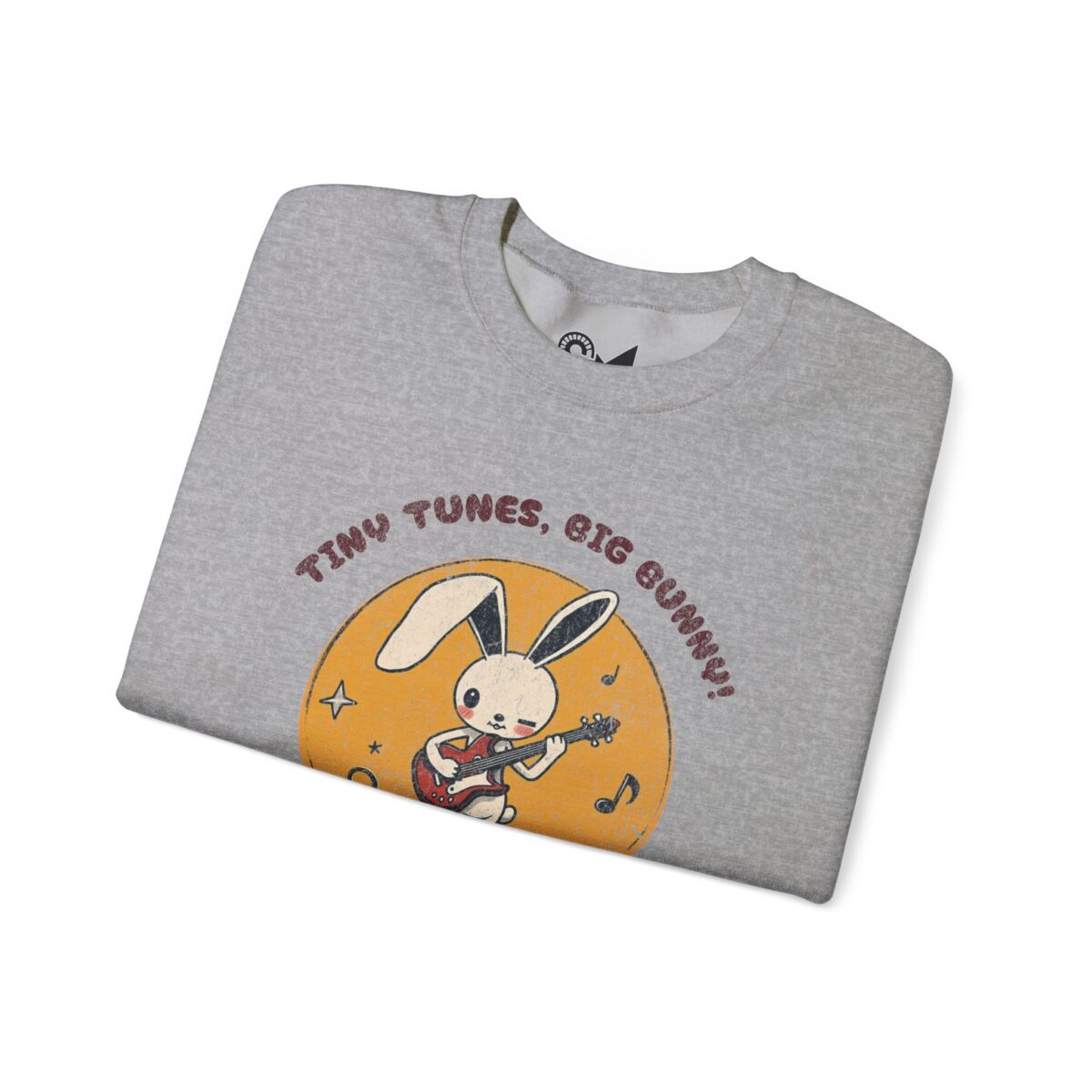 Tiny tunes big bunny! Unisex Heavy Blend™ Crewneck Sweatshirt - Image 15