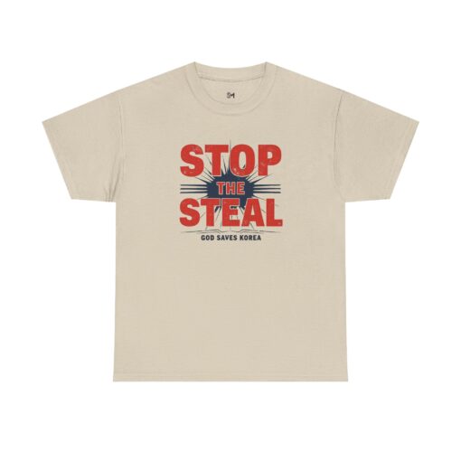 Stop the steal Unisex Heavy Cotton Tee - Image 9