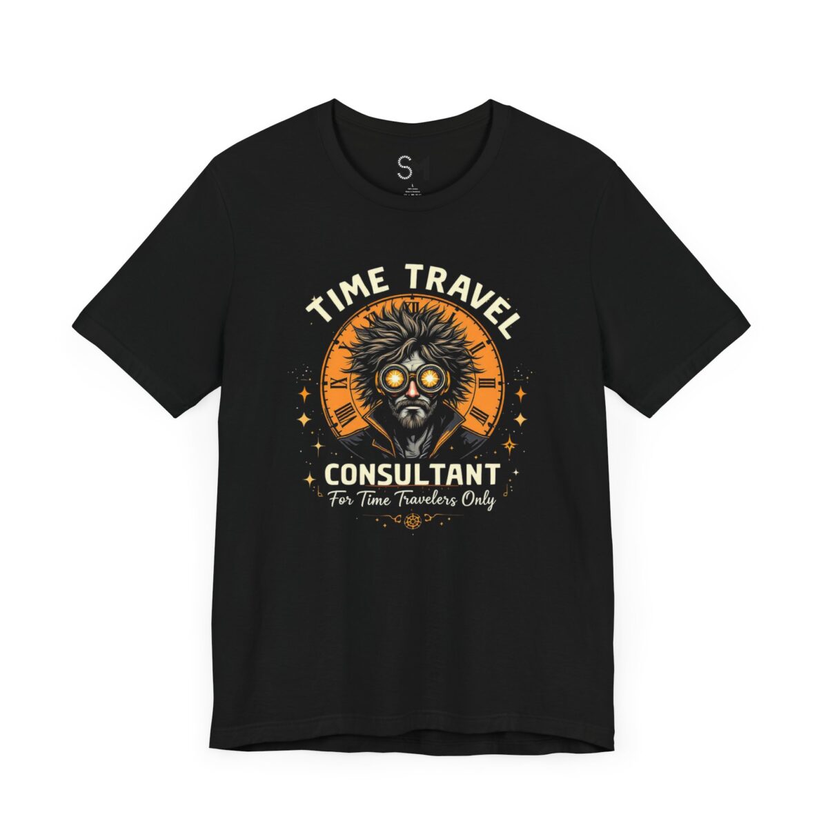 TIME TRAVEL CONSULTANT Unisex Jersey Short Sleeve Tee - Image 3
