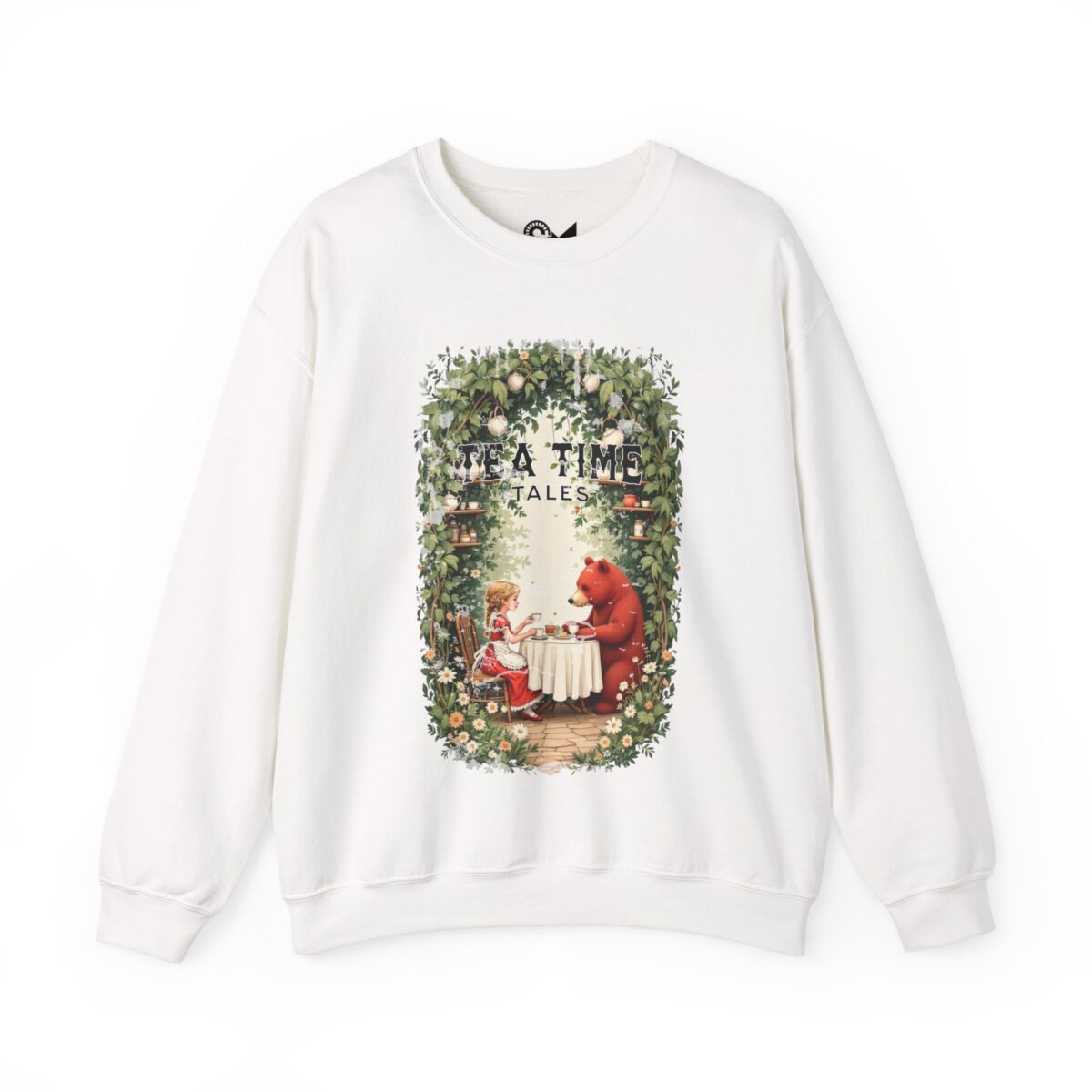 Tea time tales Unisex Heavy Blend™ Crewneck Sweatshirt