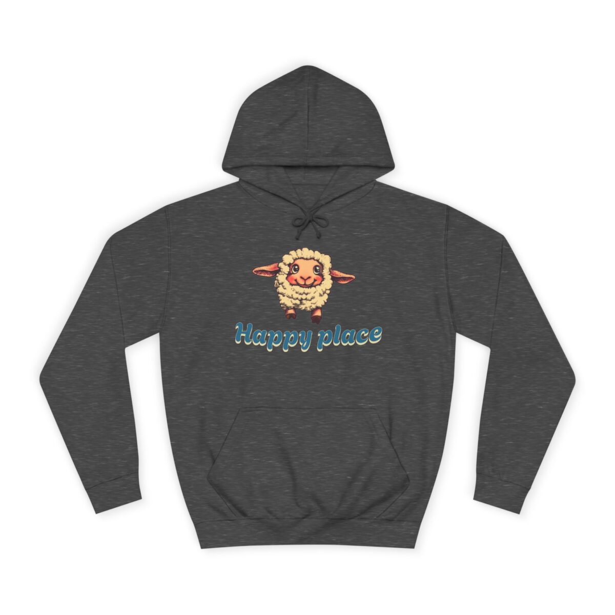 Happy place Unisex College Hoodie - Image 33