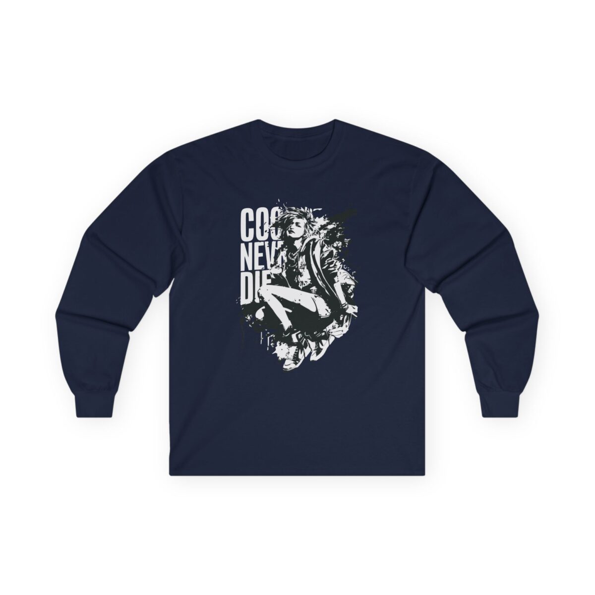 Cool never die Unisex Ultra Cotton Long Sleeve Tee - Image 10