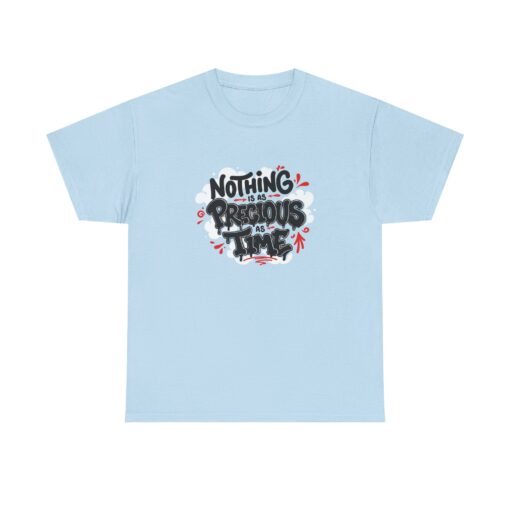 Nothing is as Precious as Time Unisex Heavy Cotton Tee - Image 37