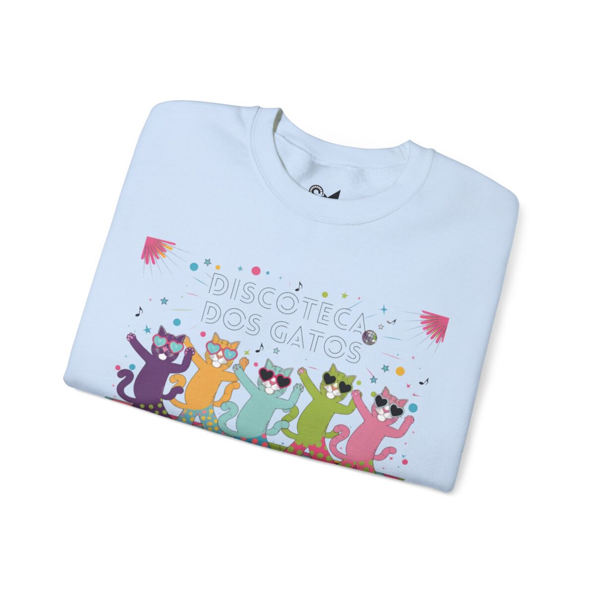 Discoteca dos Gatos Unisex Heavy Blend™ Crewneck Sweatshirt - Image 19