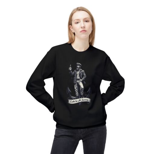 Crafted for all journeys Unisex Midweight Softstyle Fleece Crewneck Sweatshirt - Image 7
